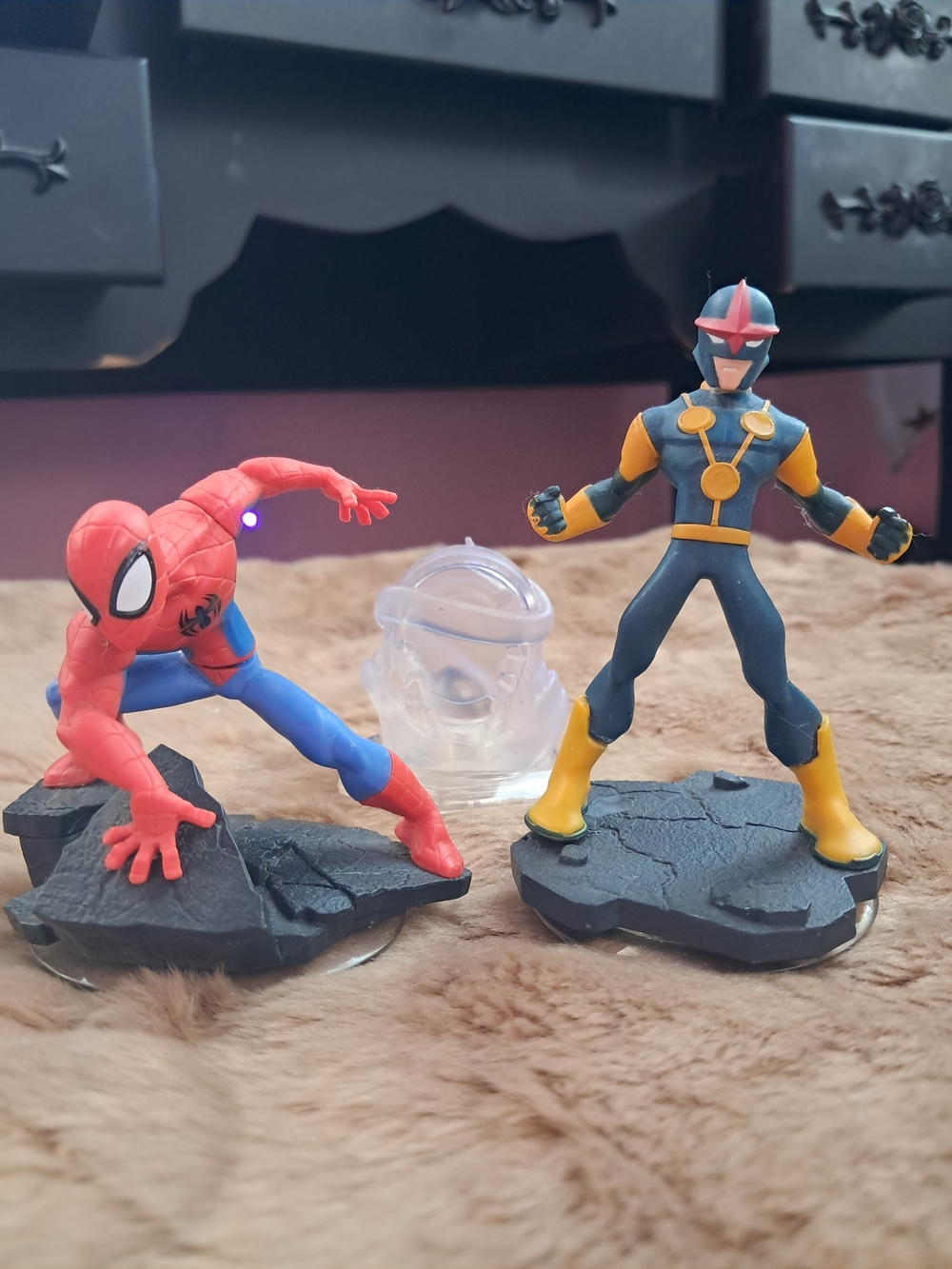 Disney Infinity Spider-Man Nova Playable Characters W/ Crystal Playset